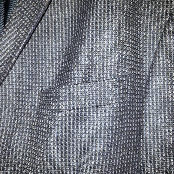 Oscar De la Renta silk and wool blend sports coat - Picture 2 of 11